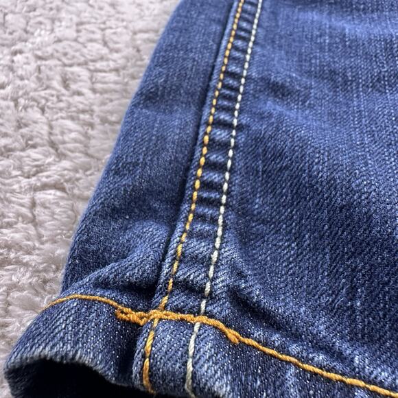 Y2K Vintage PJ Mark Jeans Wide Straight Leg 32 X 32 Embroidered- EUC - Picture 14 of 15